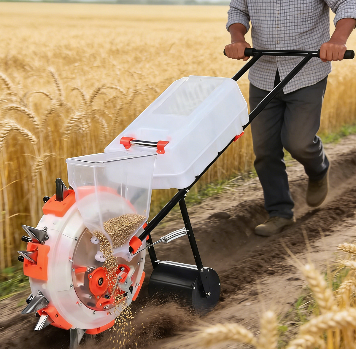 Plant Parents - Hand Push Manual Seeder - Manual