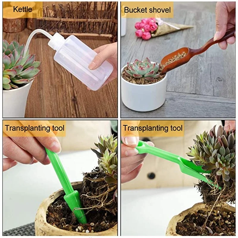 13Pcs Garden Planter Kit DIY S - Plant Parents ulasan dan harga