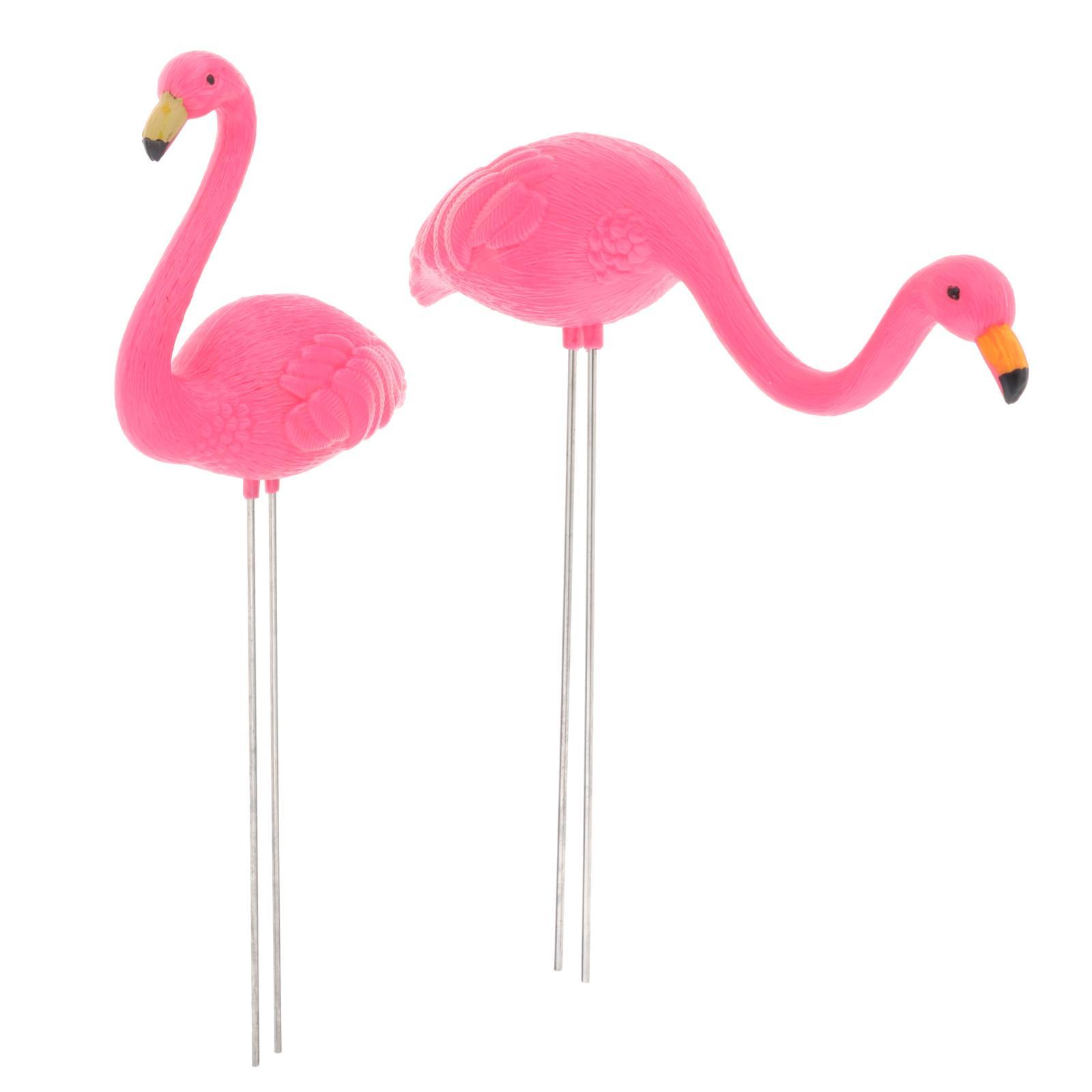 Flamingo Garden Figurine ABS S - Plant Parents ulasan dan harga