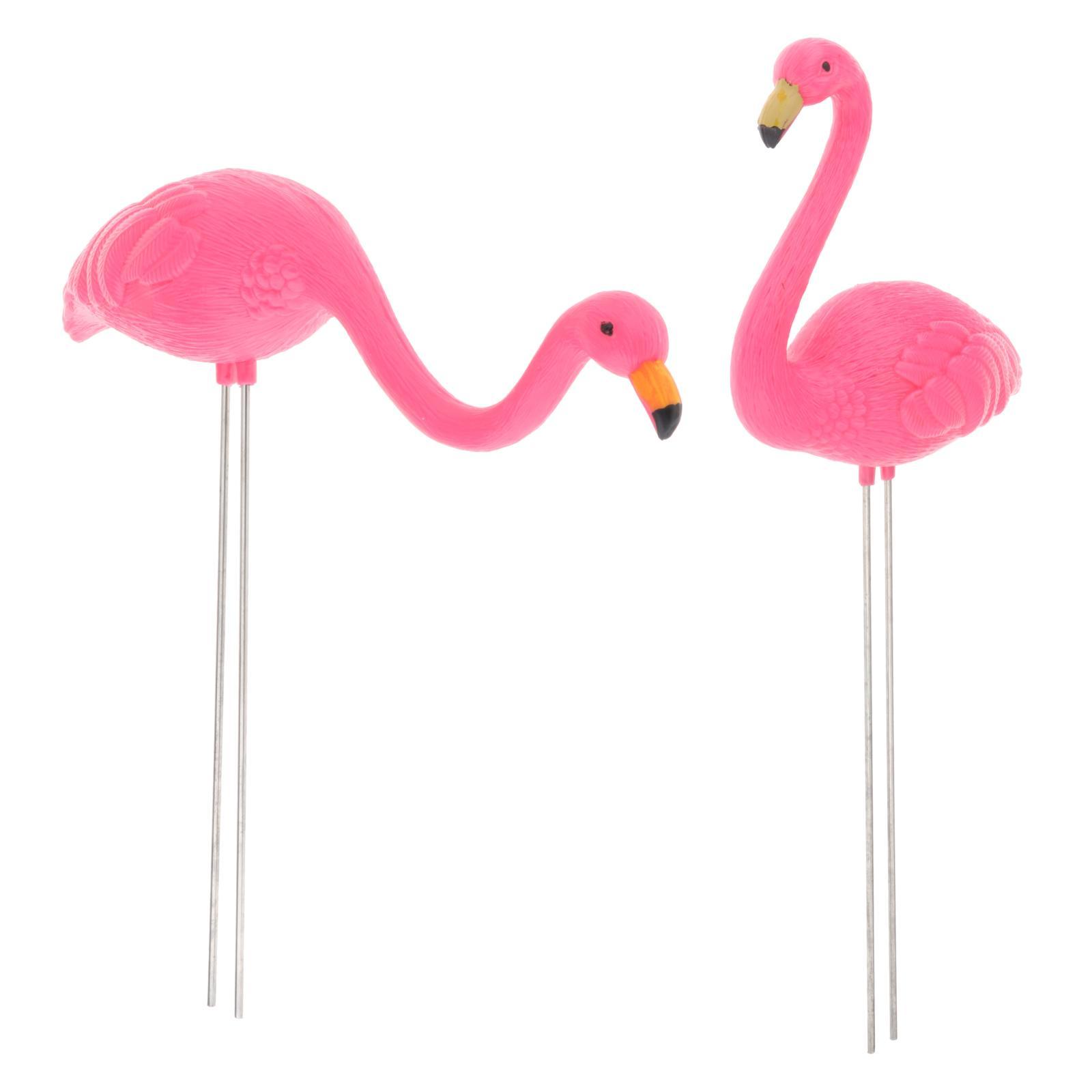 Flamingo Garden Figurine ABS S - Plant Parents ulasan dan harga