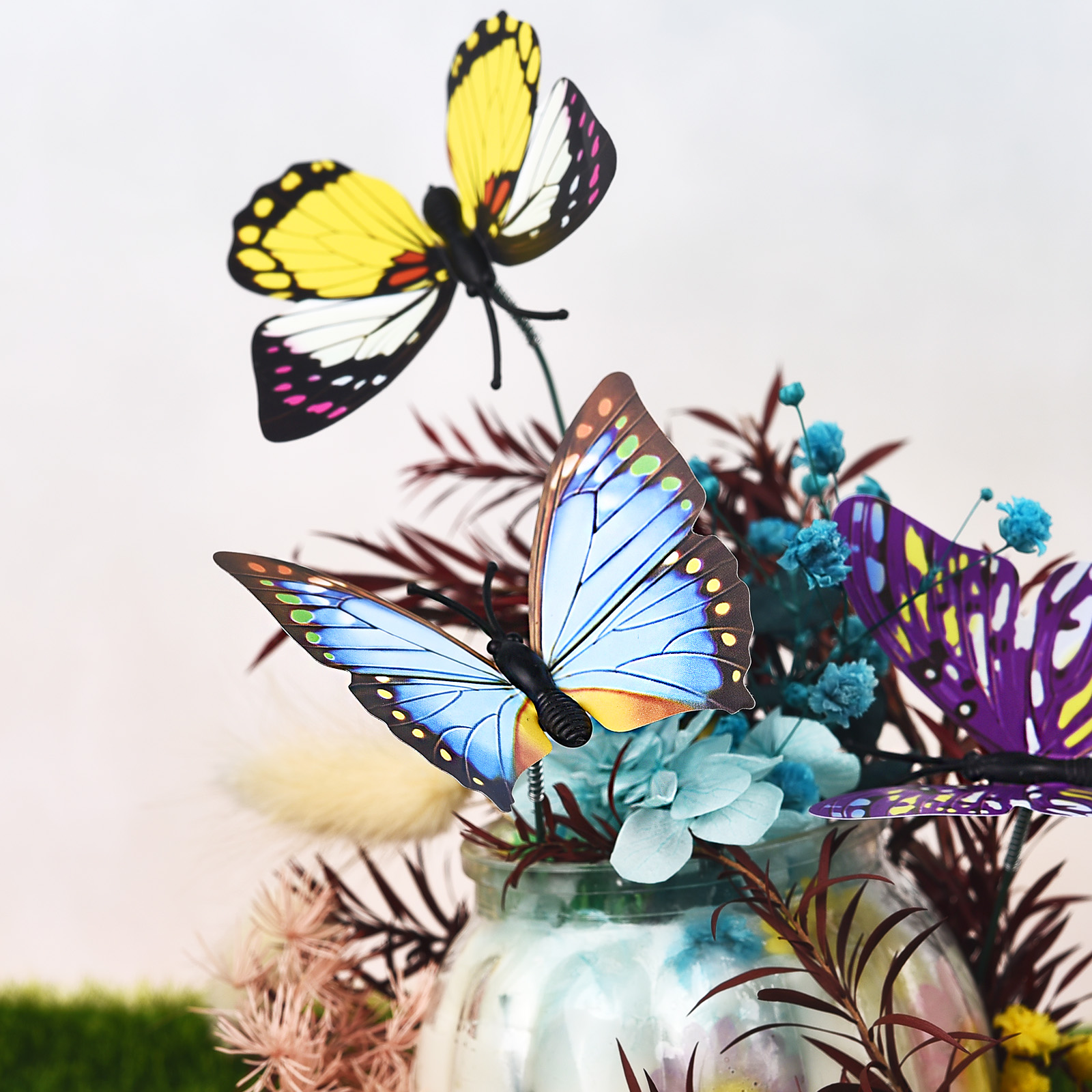 24Pcs/set Butterflies Garden Y - Plant Parents ulasan dan harga
