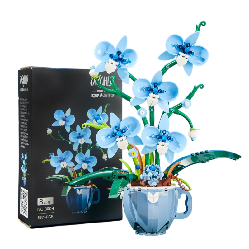 567PCS Blue Orchid Building Bl - Plant Parent Yearly ulasan dan harga