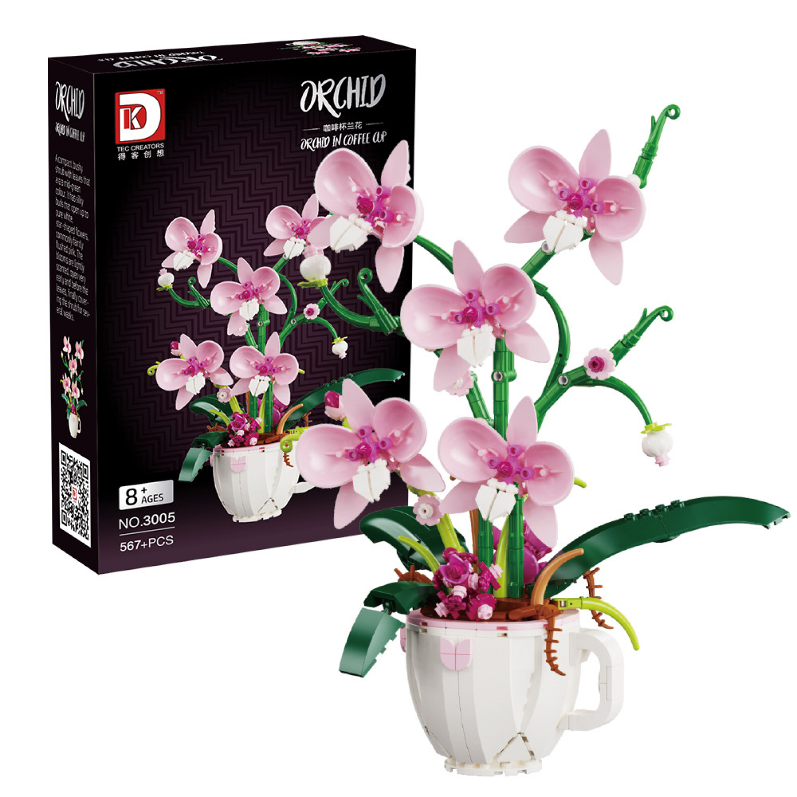 MOC Building Blocks Orchid Flo - Plant Parent Yearly ulasan dan harga