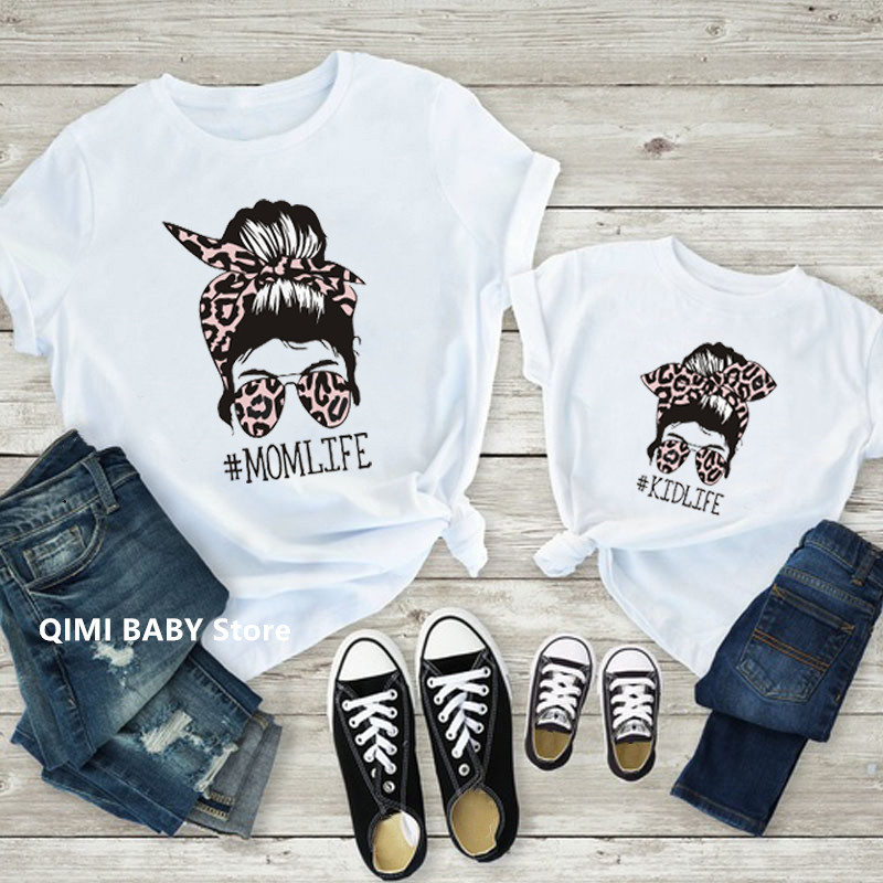 1pc Mom and Daughter Tops Fami - Plant Parent T Shirt ulasan dan harga