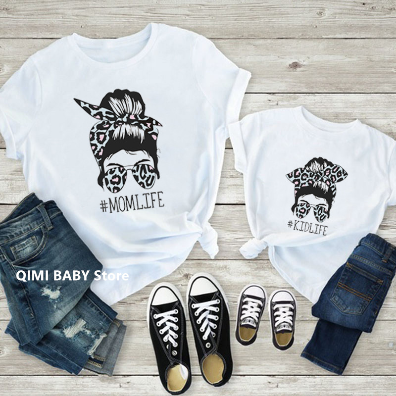 1pc Mom and Daughter Tops Fami - Plant Parent T Shirt ulasan dan harga