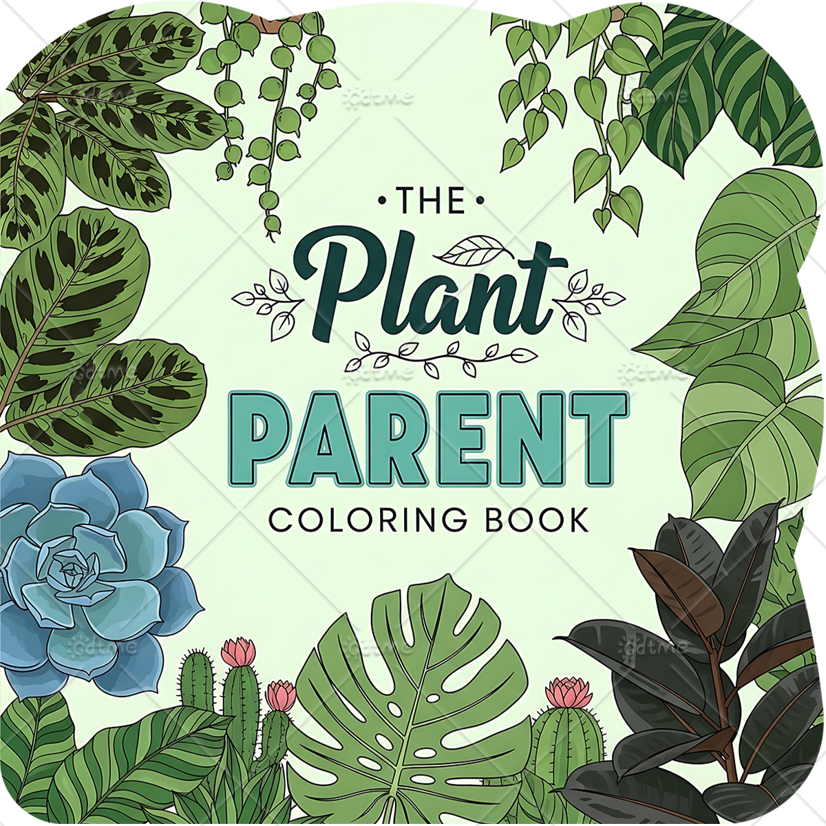 THE Plant PARENTE Coloring Boo - Plant Parents ulasan dan harga