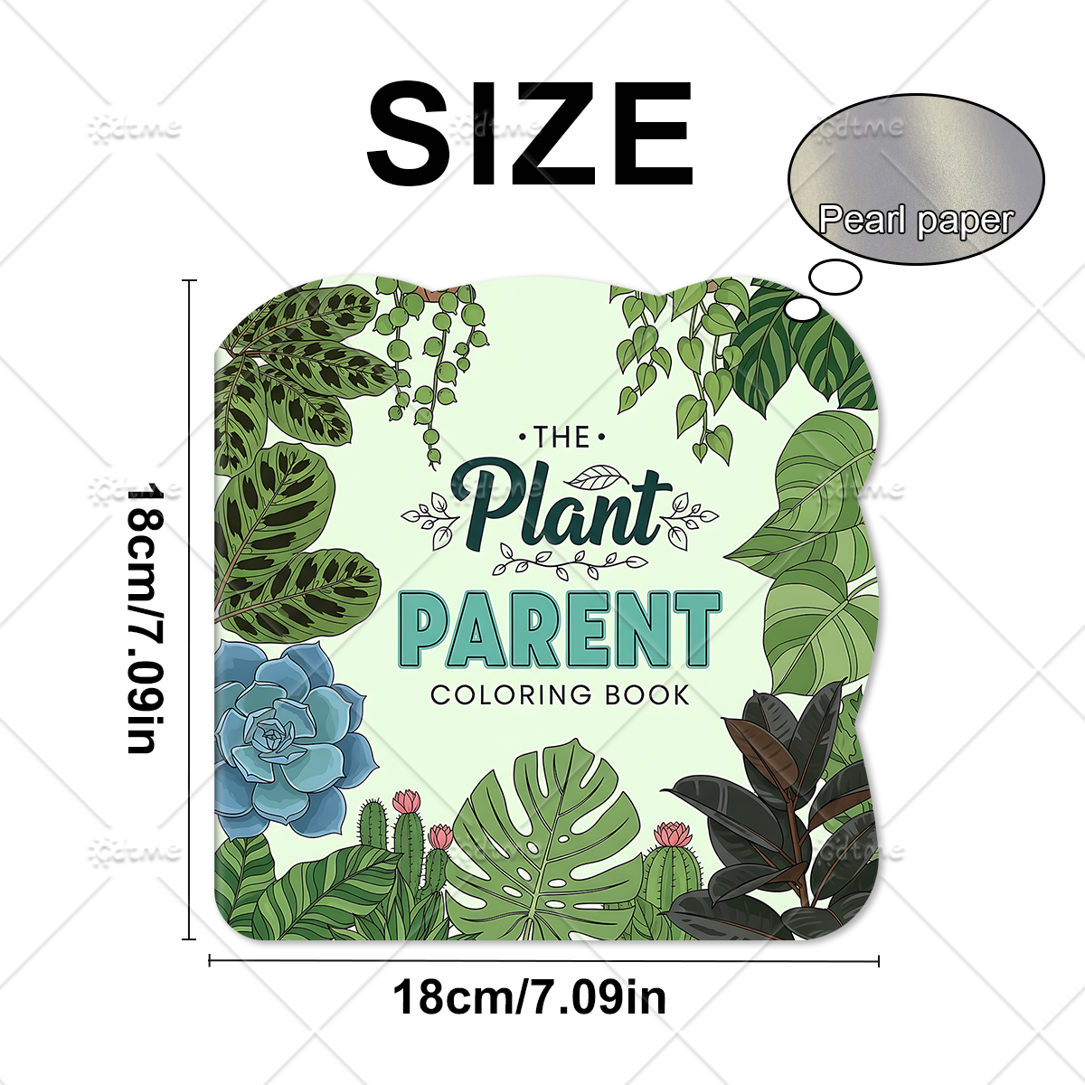 THE Plant PARENTE Coloring Boo - Plant Parents ulasan dan harga