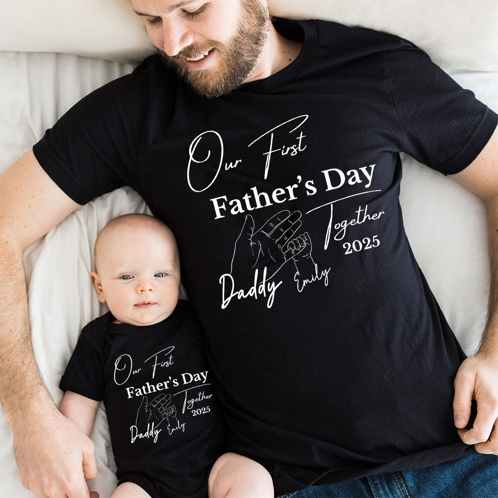 Personalized Our First Father' - Plant Parent T Shirt ulasan dan harga